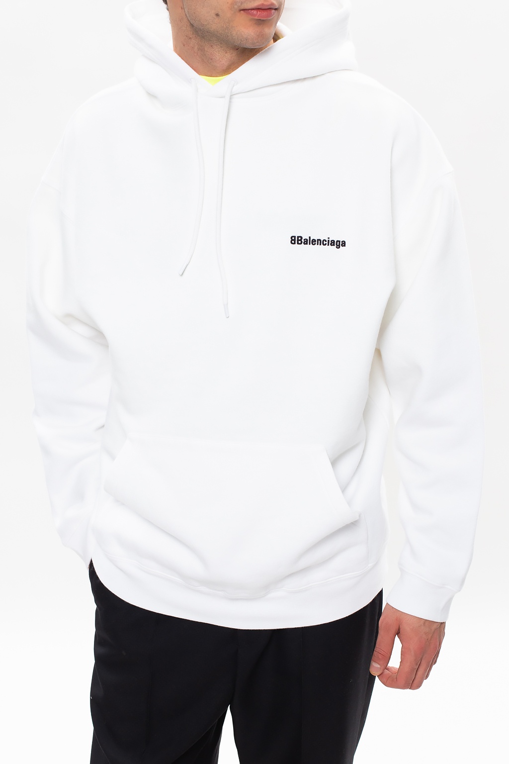 Balenciaga Logo-embroidered John hoodie